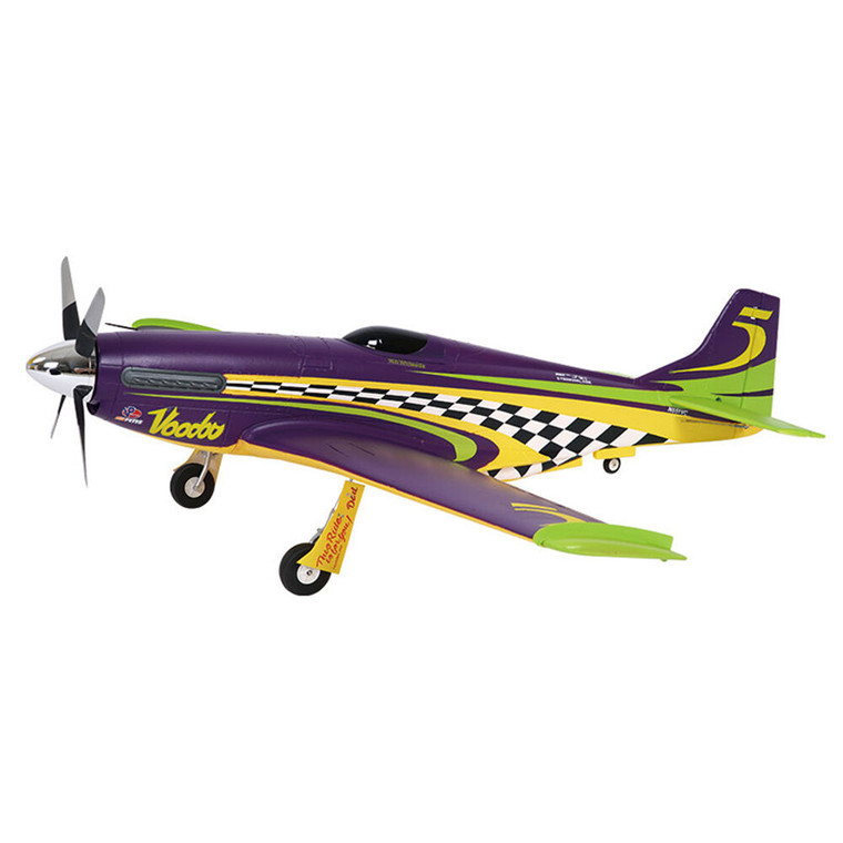 Fms - P-51D Mustang Voodoo 1100mm PNP w/Reflex- - 134PVDX