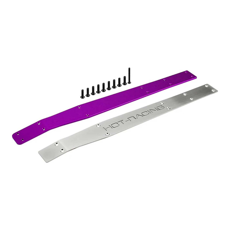 Hot Racing - Purple CNC T6 Chassis Bash Bar -MINI KRATON - AMN14K07