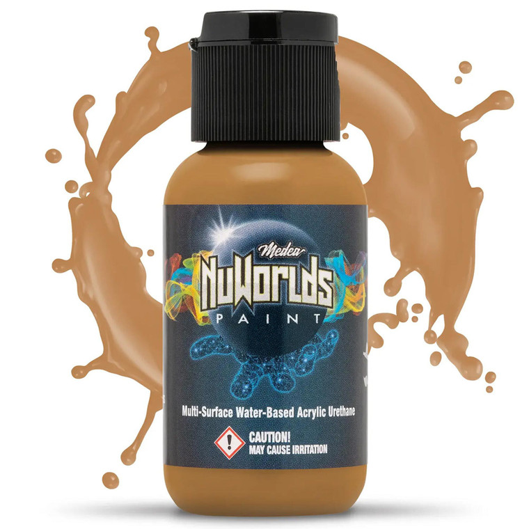Iwata Airbrushes - Olive Flesh 1 oz - NuWorlds Paint - MNW171