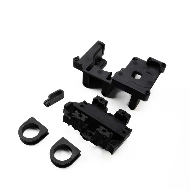 Losi - CntrDiffMountRear&Top w/Beaering Inserts: 5IVE-TE - 3724