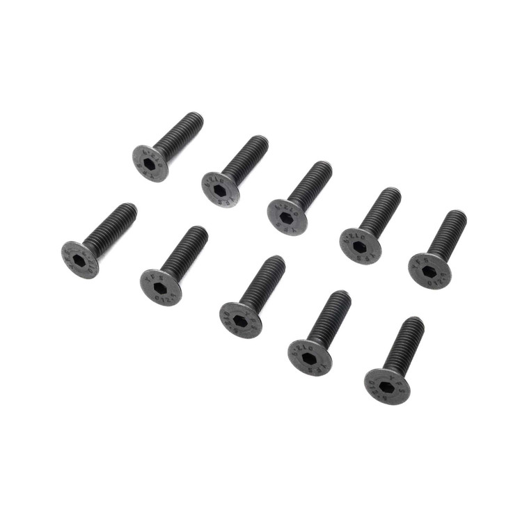 Losi - Flat Head Screws, M5 x 20mm STL (10) - 3923