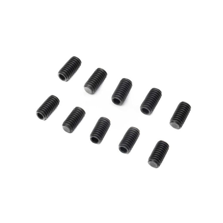 Losi - Set Screw, M4 x 8mm Cup Point, STL (10) - 3924