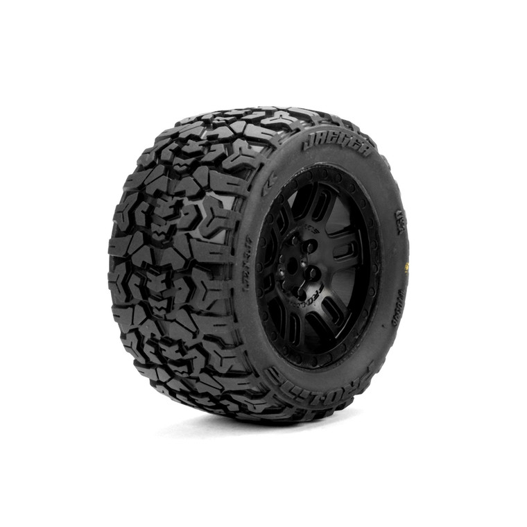 Pro-line Racing - Jaeger F/R MT Tires MTD 12mm Black Split Six (2) for ARRMA Mini KRATON - 1034610