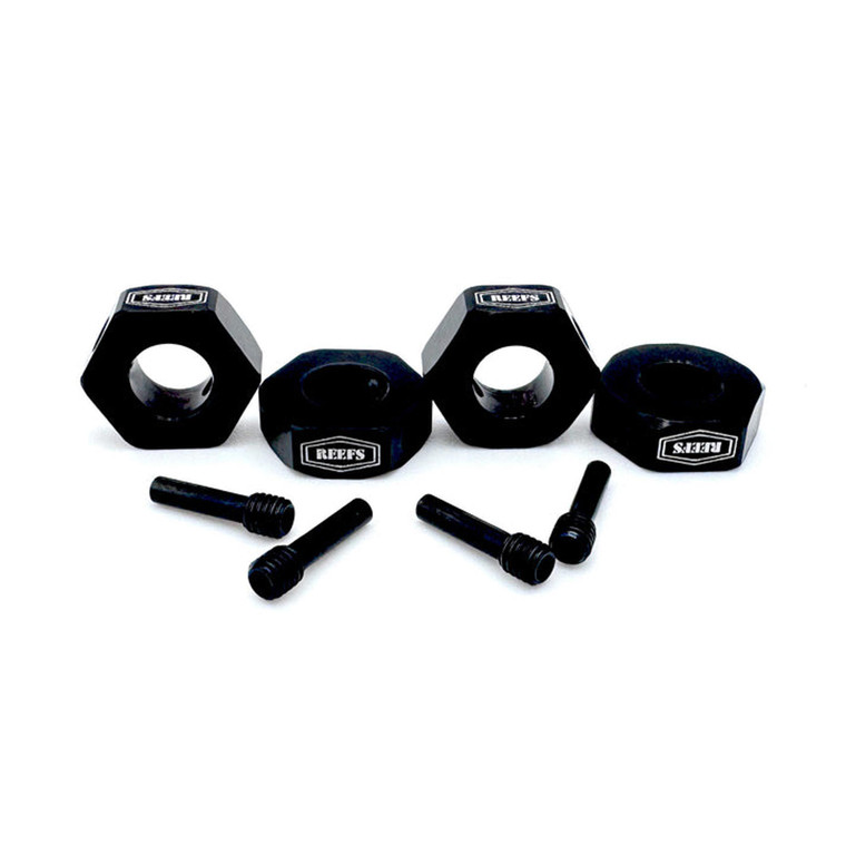 Reefs Rc - REEFS Wheel Hex 12mm/6mm bore & Pins (4) - REEFS280