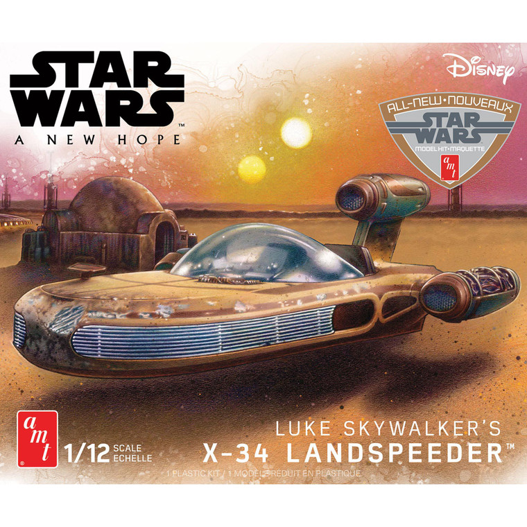 Round 2 - Star Wars: A New Hope Land Speeder  All New Tooling - 1274M