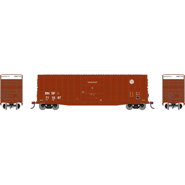 Roundhouse - HO RND 50' Waffle High Cube Box Car, BNSF #711067 - 4649