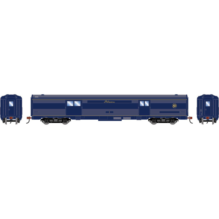 Roundhouse - HO RND Streamline Baggage Car, ATHX #1 80th Anniversary Limited Edition - 4670