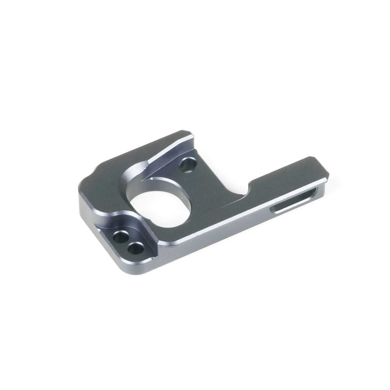 Tekno Rc - Motor Mount Insert (7075, gun metal ano, EB/ET48 2.0) - 9011