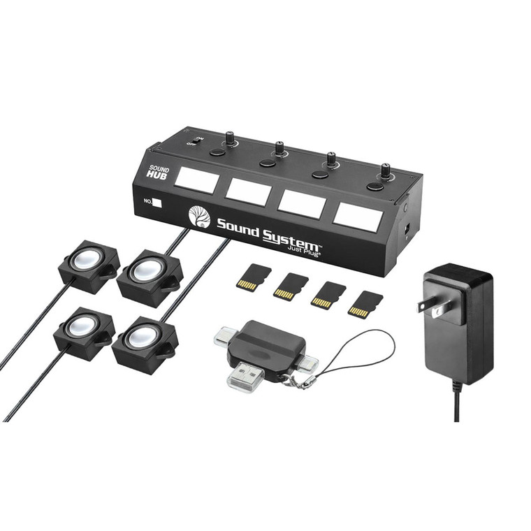 Woodland Scenics - Sound System Starter Kit - Just Plug Sound System - JS6900