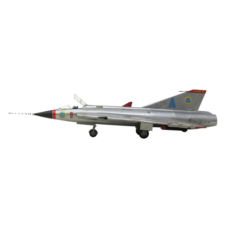 Atlantis Models - 1:48 J-35 Draken Supersonic Fighter Jet with Firing - L570