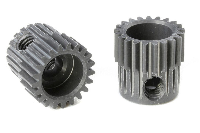 Corally - 64 DP Pinion - Short - Hard Anodised AL7075 - 21 Teeth - 70321