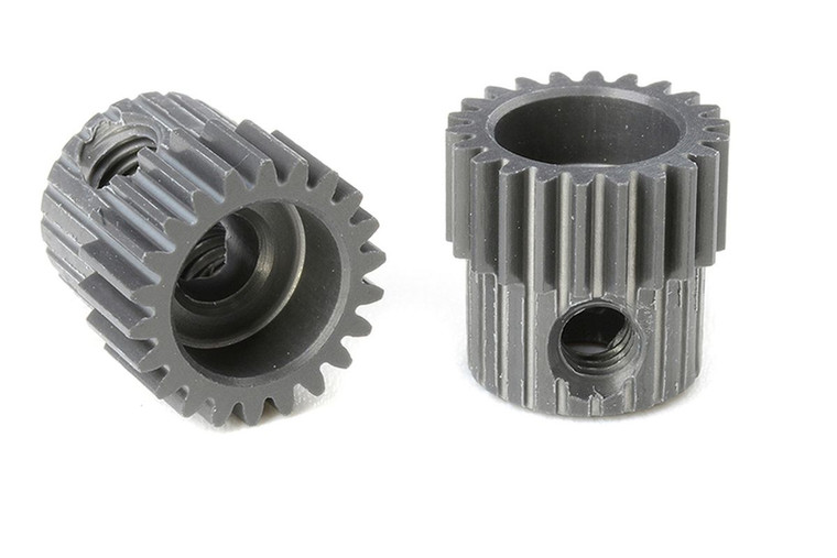 Corally - 64 DP Pinion - Short - Hard Anodised AL7075 - 22 Teeth - 70322