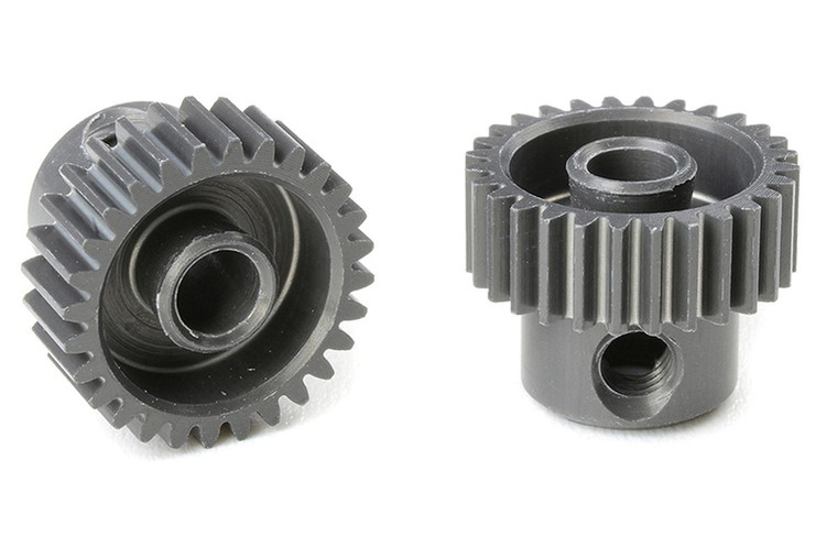 Corally - 64 DP Pinion - Short - Hard Anodised AL7075 - 28 Teeth - 70328
