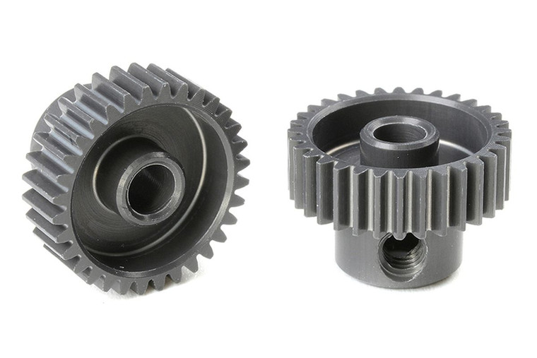 Corally - 64 DP Pinion - Short - Hard Anodised AL7075 - 32 Teeth - 70332