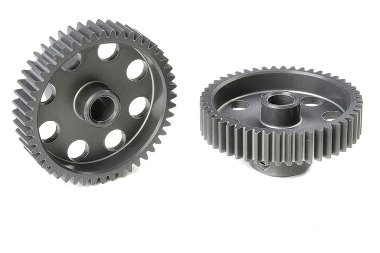 Corally - 64 DP Pinion - Short - Hard Anodised AL7075 - 48 Teeth - 70348