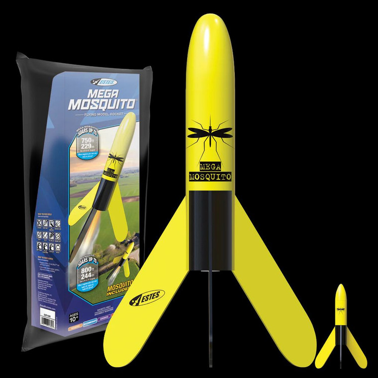 Estes Rockets - Mega Mosquito Model Rocket Kit - 1335