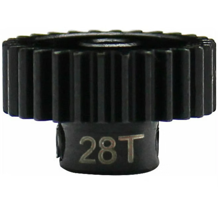 Hot Racing - 28T 0.5 Mod Hardened Steel Pinion Gear 2.3 Bore - MSG28M05