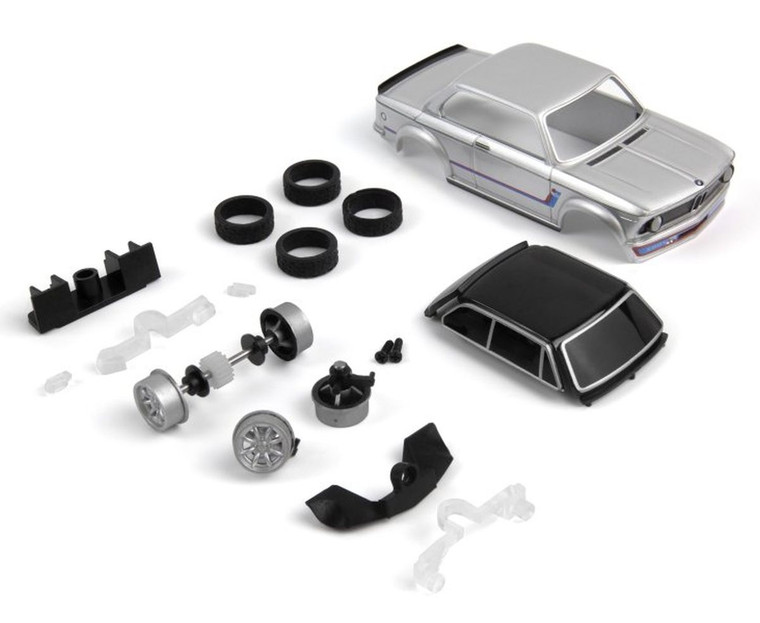 HPI Racing - nano-TTR BMW 2002 Turbo - Silver - Painted Body - 161405