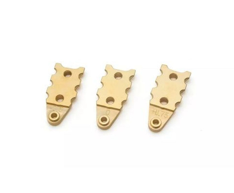 Kyosho - Brass H Plate Holder for MR-04 -0.5/0/0.75mm - R246-1321HW