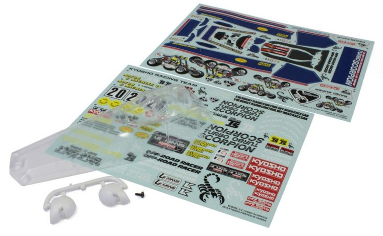 Kyosho - Clear Body Set (Turbo Scorpion) - SCB006B