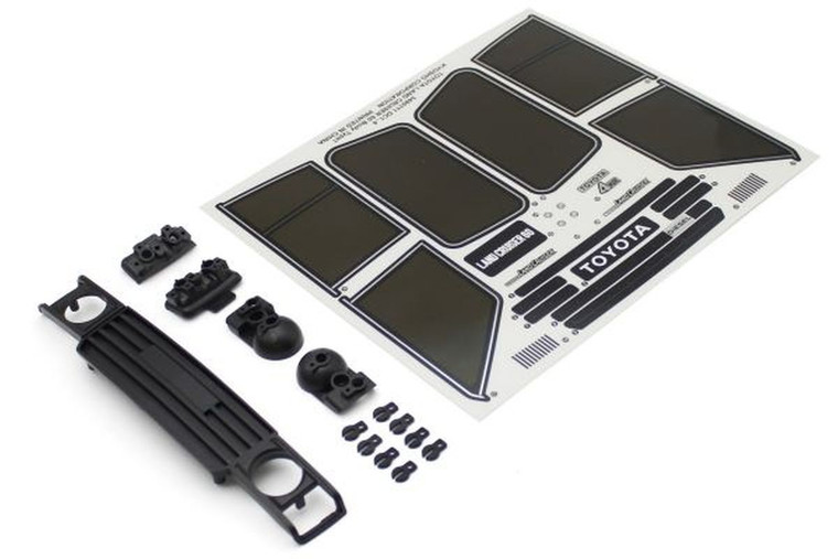 Kyosho - Toyota Land Cruiser 60 Body Grill - CLB001-01BK