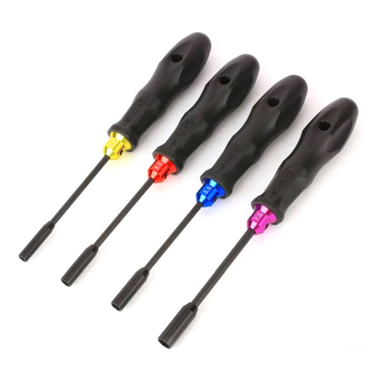 Method R/C Tools - 4 Piece Metric Nut Driver Set (4.0, 5.0, 5.5, 7.0mm) - 2002