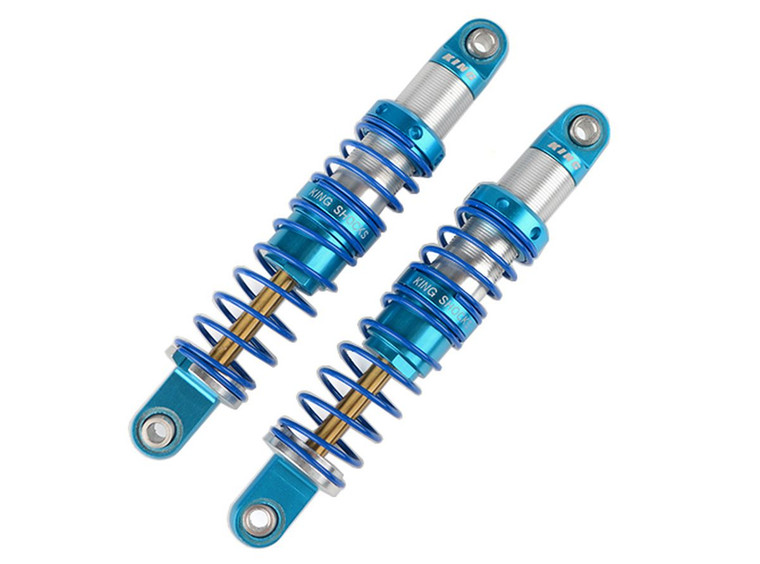 RC4WD - King Off-Road Racing Shocks 80mm (Silverr/Blue) - ZD0064