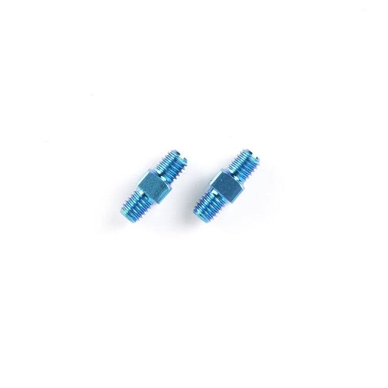 Tamiya - RC 3x10mm Blue Titanium, Turnbuckle Shaft (2pcs) - 42116