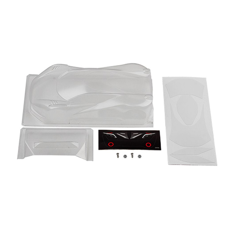 Team Associated - Radbody Mako X Body, Clear - 21695