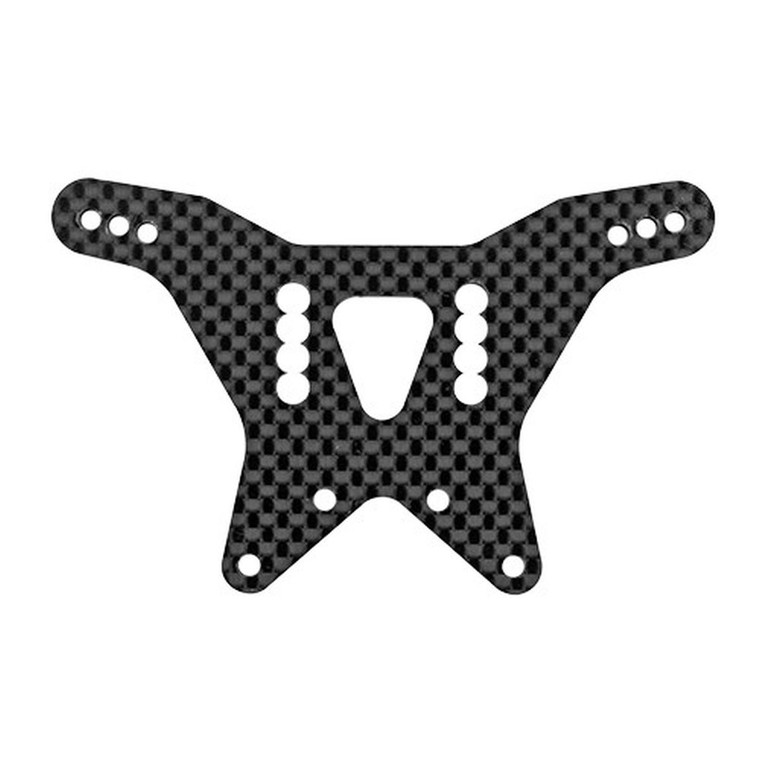 Team Associated - RC10 FT Carbon Fiber Rear Shock Tower, 3.5mm - 6723