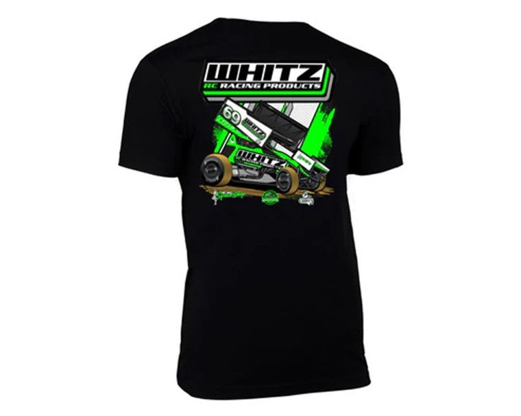 Whitz Racing Products - #SprintCar T-Shirt (Black)(Large) - -SCSHIRT-L