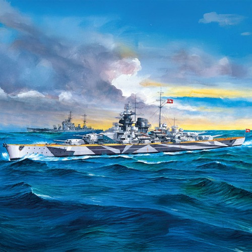 Academy Models - DKM Tirpitz 1:800 - 14219