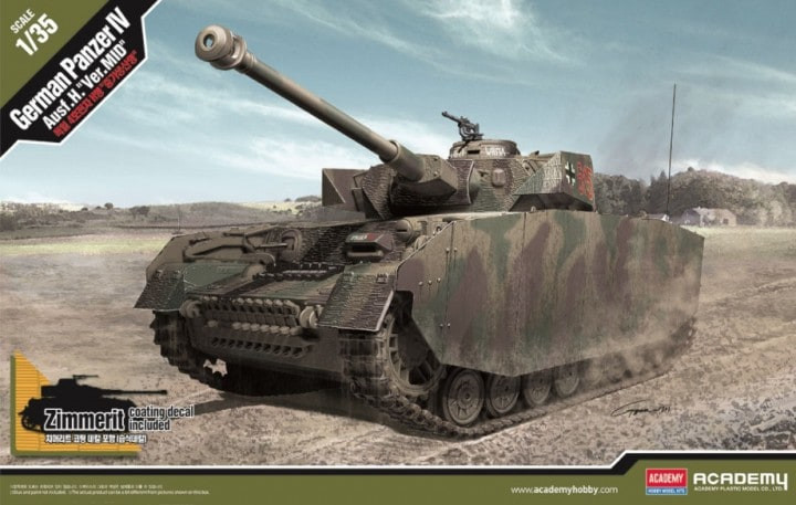 Academy Models - Pz.Kpfw.IV Ausf.H MID 1:35 - 13516