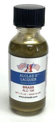 Alclad - 1oz Bottle Brass Lacquer (12) - 109