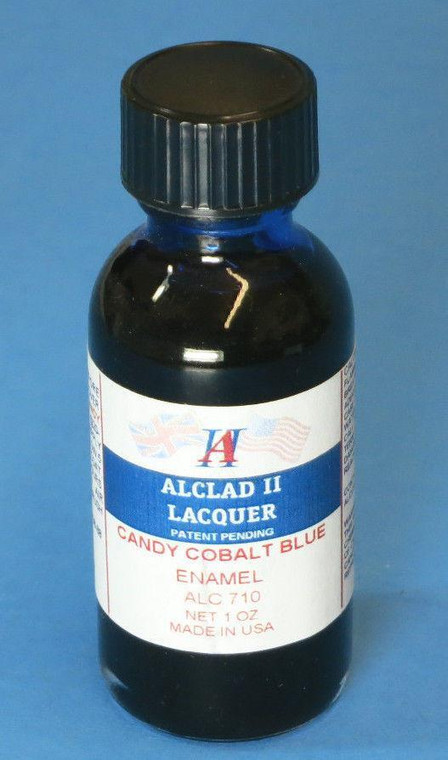 Alclad - 1oz Bottle Candy Cobalt Blue Enamel (12) - 710