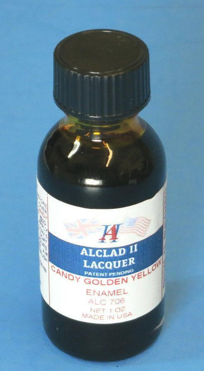 Alclad - 1oz Bottle Candy Golden Yellow Enamel12 - 706
