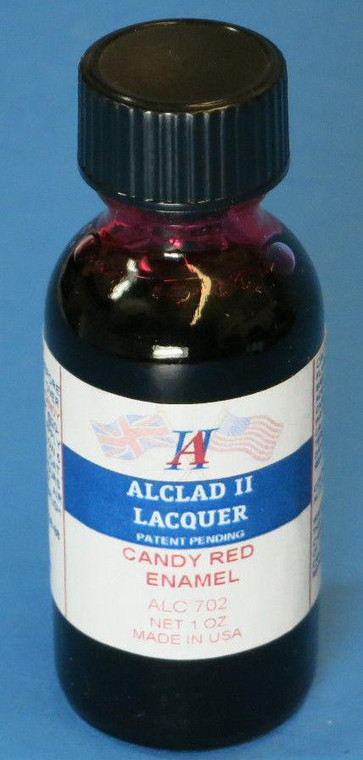 Alclad - 1oz Bottle Candy Red Enamel (12) - 702
