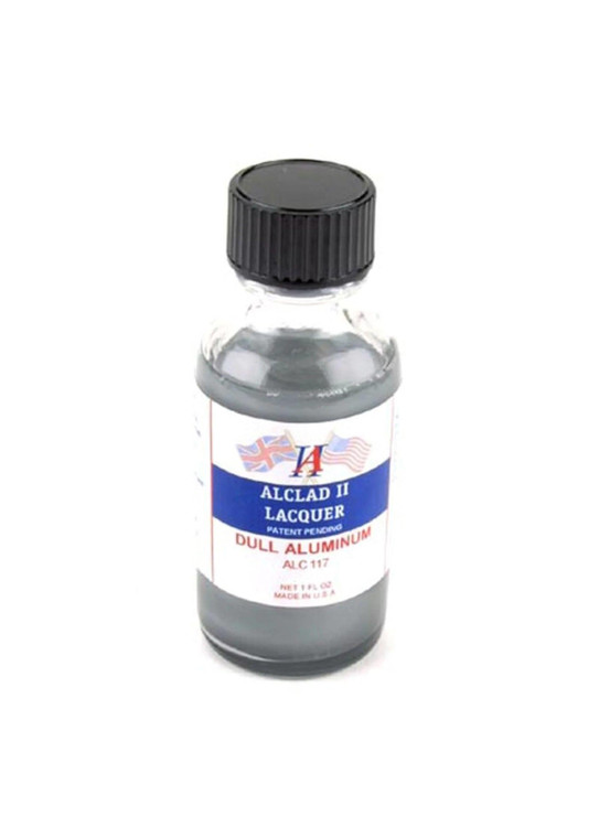 Alclad - 1oz Bottle Dull Aluminum Lacquer (12) - 117