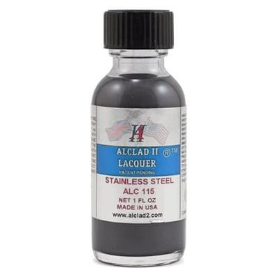 Alclad - 1oz Bottle Stainless Steel Lacquer (12) - 115