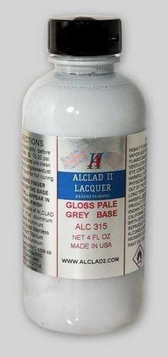 Alclad - 4oz Bottle Gloss Pale Grey Base (6) - 315