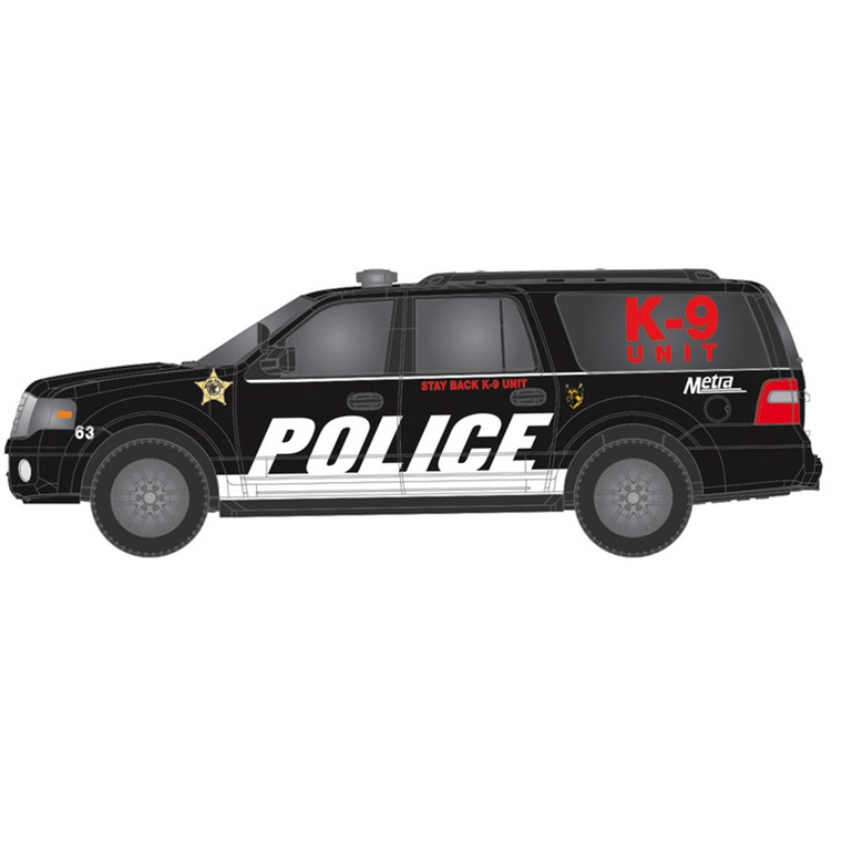 Atlas Model Railroad Co. - HO 2007 Ford Expedition SUV Metra - 30000182