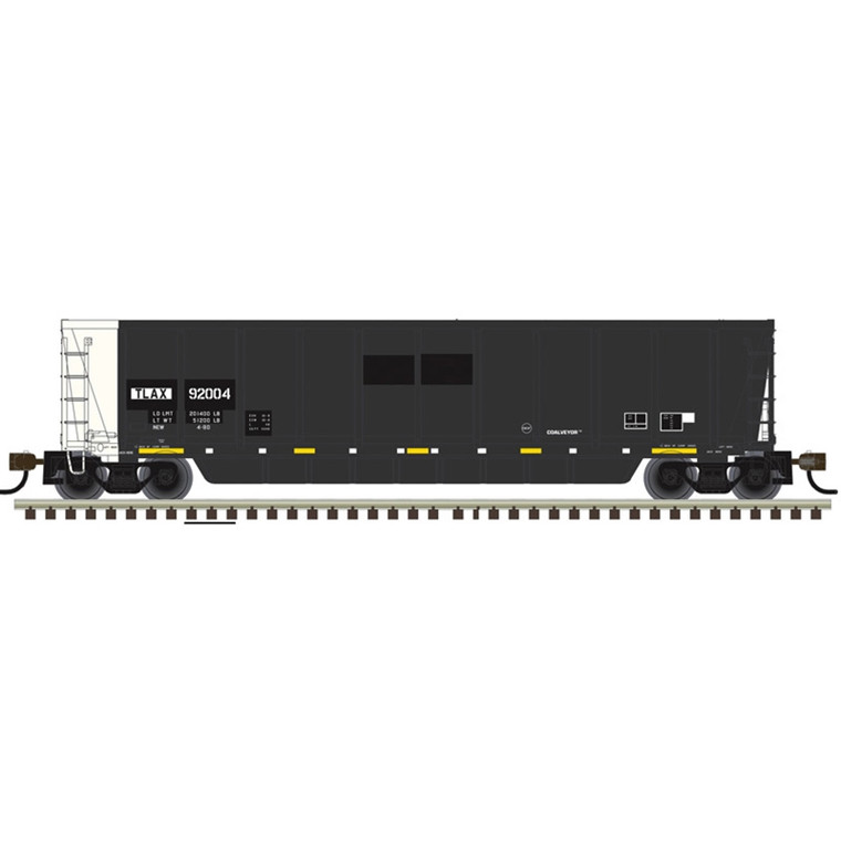 Atlas Model Railroad Co. - HO Coalveyor Gondola TLAX #92130 - 20008268