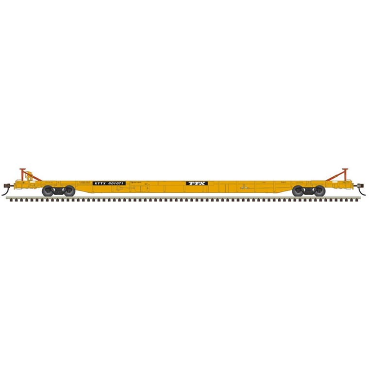 Atlas Model Railroad Co. - HO F89J Flatcar KTTX/TTX #601071 - 20008193