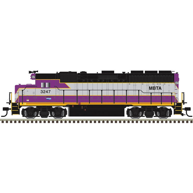 Atlas Model Railroad Co. - HO GP40 MBTA #3247 w/Sound - 10005184