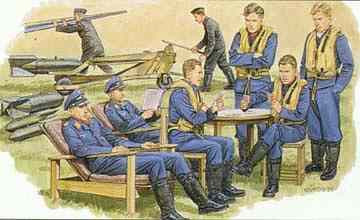 DML Military Kits - Luftwaffe Fighter Crew 1:48 - 5532