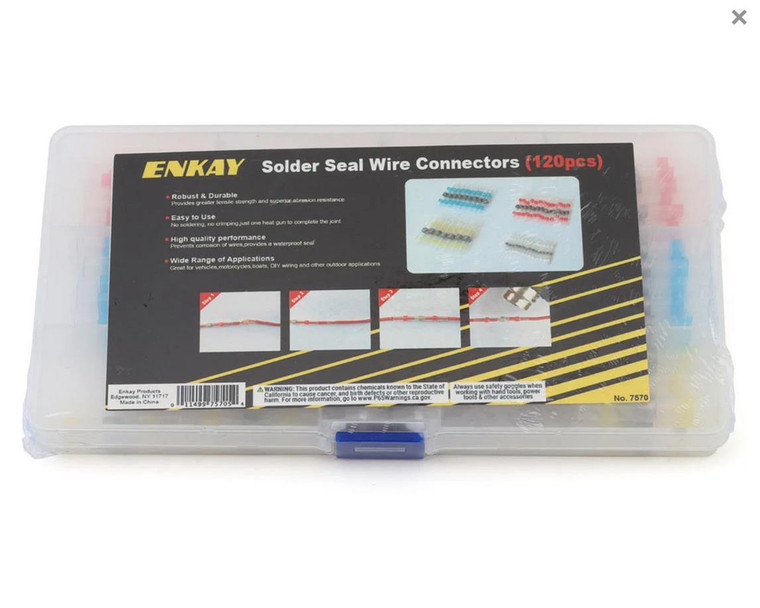 ENK - 120pc Solder Seal Wire Connect - 7570