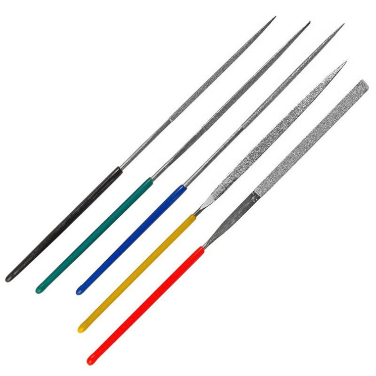 ENK - 5pc Mini Diamond File Set, Carded - 445
