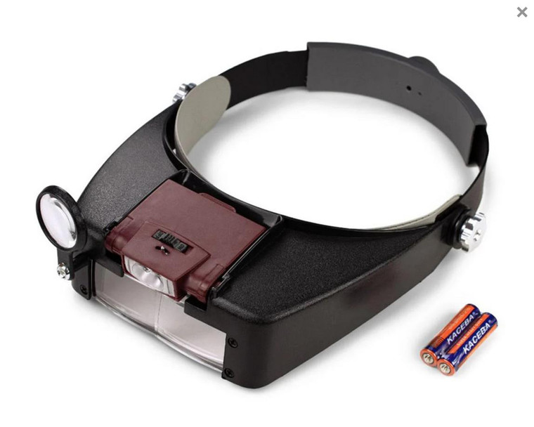 ENK - Adjustable LED Lighted Magnifying Visor - 2968
