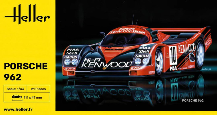 Heller Models - Porsche 962 1:43 - 80109