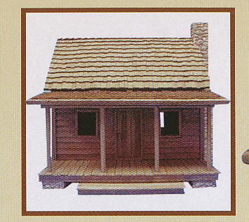 IMEX Models - LOG CABIN A 1:72 - 6504
